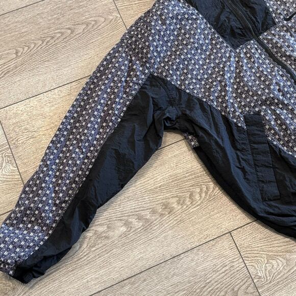 Vintage Nike Nylon Swoosh Logo Jacket Womens Large Outerwear Streetwear - Picture 2 of 10